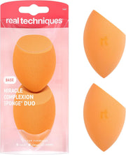 Miracle Complexion Sponge & Miracle Powder Sponge Duo Pack for Foundation & Powders 124 g - 2 Count (Pack of 1) Miracle Complexion Sponge, 2 Count