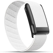 Dado Ultra-soft Nylon Sport Band Compatible with WHOOP 5.0, One, Peak, and Life Breathable, Durable & Secure Fit Strap NOT for Gen 4 - Glacier / Black Connector Life/MG