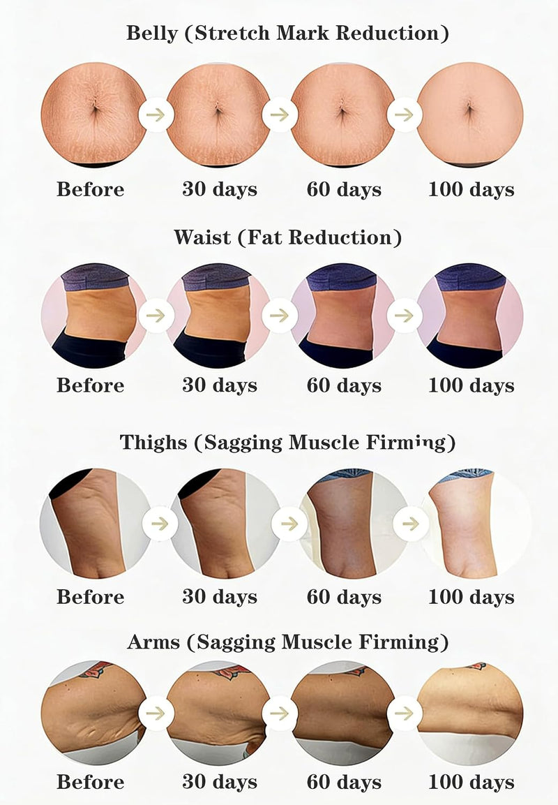 Professional Body Sculpting Machine for Cellulite Removal Cordless Electric Massager for Belly, Waist, Arms, Hips & Legs Handheld Fat Burner with LED Display Gift for Men & Women