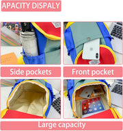 Preschool Toddler Backpack for Boys and Girls Age 2-6, Preschool Backpacks, Lightweight Small Kids School Bag, Elementary bag for Kindergarten, Daycare, Travel