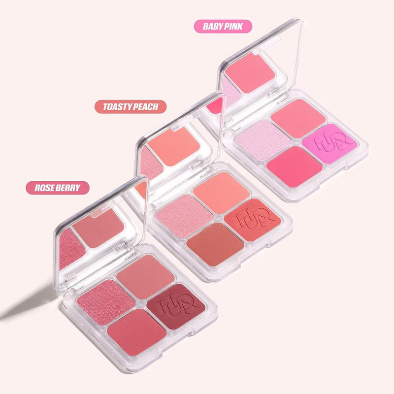 Beauty Blush Filter Blurring Blushlighters Palette 7.5g - Baby Pink
