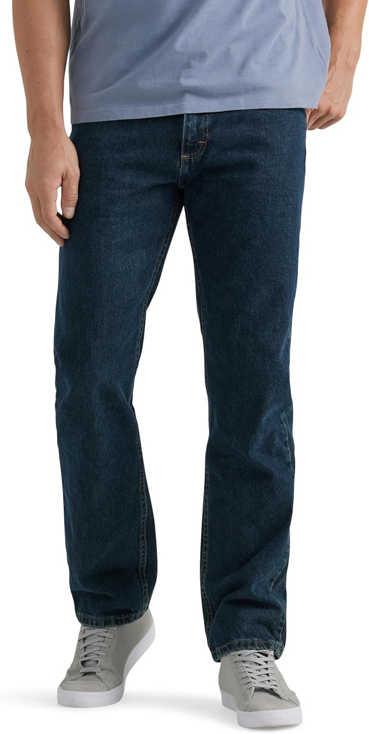Wrangler Mens Classic 5-pocket Regular Fit Cotton Jean jeans - Storm