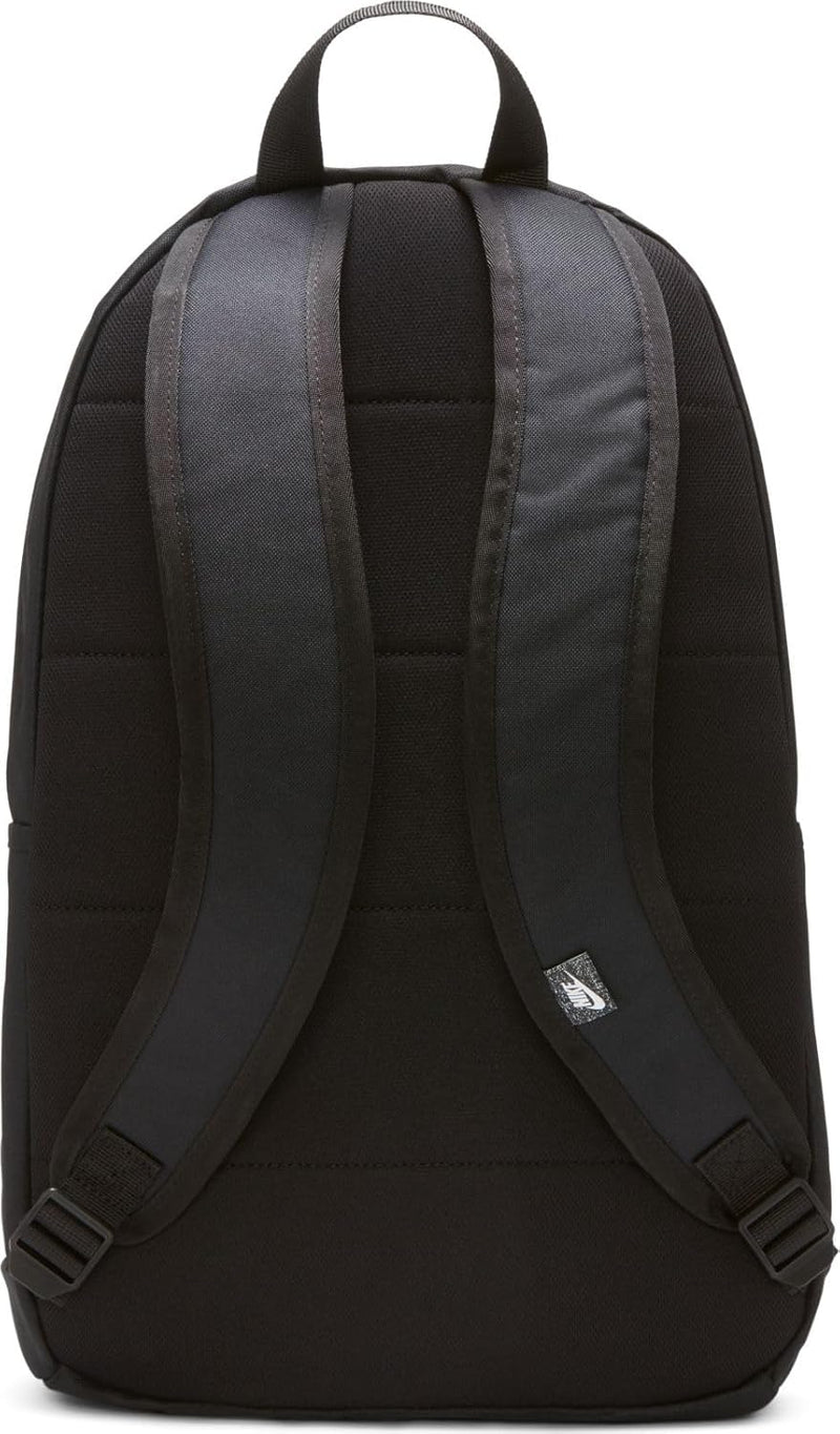 Nk Elmntl Bkpk Lbr Unisex Backpack, Black/Black/(White), One Size