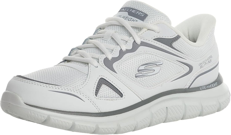 TRACK mens Shoes - WHITE/GRAY