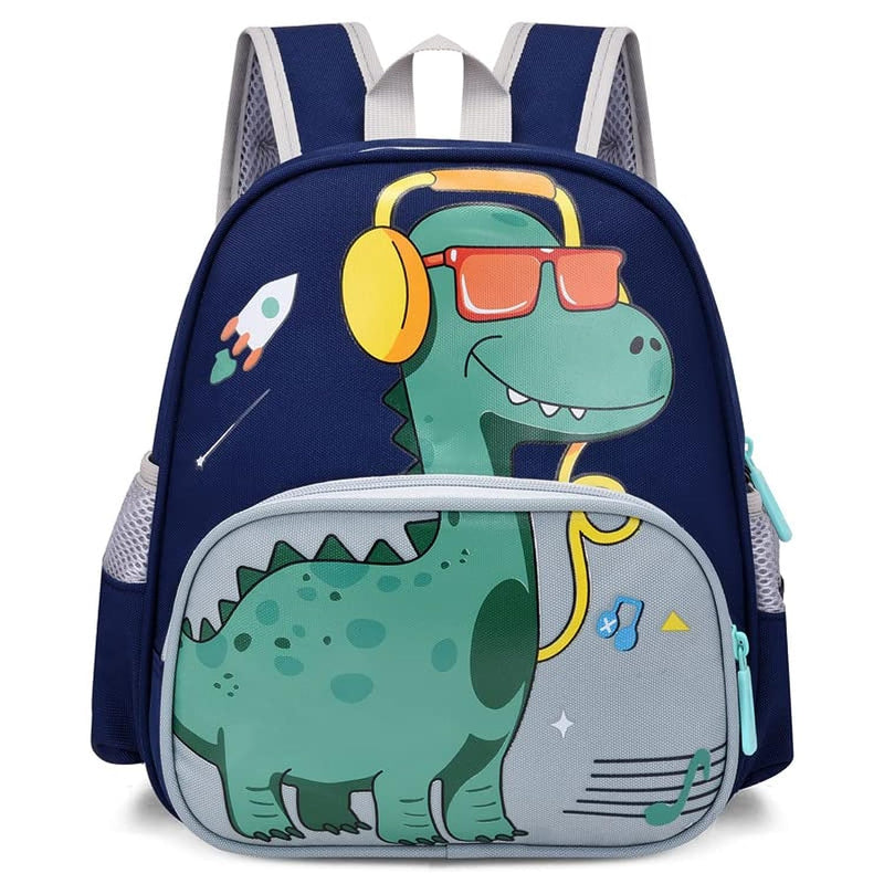 NP Cute Dinosaur Backpack for Children Toddler Preschool School Book Bag for Boys and Girls Kindergarten Nursery Travel Bag, multi