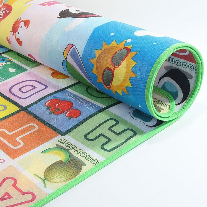 ECVV Non toxic friendly lightweight Baby Play Mat Playmat Plant Ink Pattern Playmat Neutral Play Mat For Room kids protective