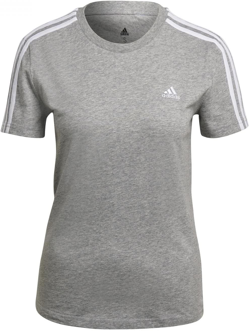 womens Essentials Slim 3-Stripes T-Shirt – image 3