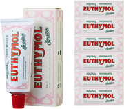 Euthymol Sensitive Toothpaste 75ml x 3, Fluoride Toothpaste for Sensitive Teeth, Plaque Removal, Caries Protection, Antibacterial, Gluten Free, Thymol & Menthol, Freshens Breath, Gentle Dental Care - 75 ml (6er Pack) Sensitve Toothpaste