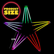 JOYIN 144 Pcs Glow Sticks Bulk 8" Bracelets Necklaces, Glow in the Dark Neon , Easter, Christmas, Football,Halloween Party Supplies Pack,