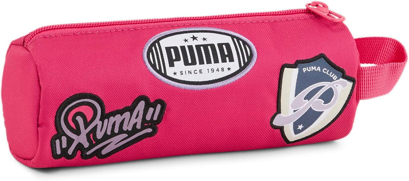 Kids Black Patch Pencil Case - PUMA Pink