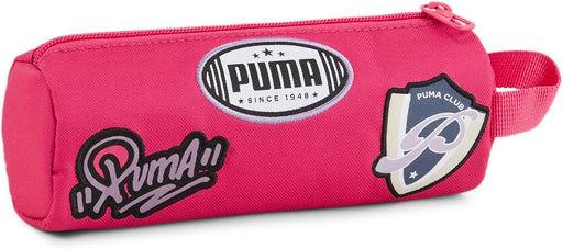 Kids Black Patch Pencil Case - PUMA Pink