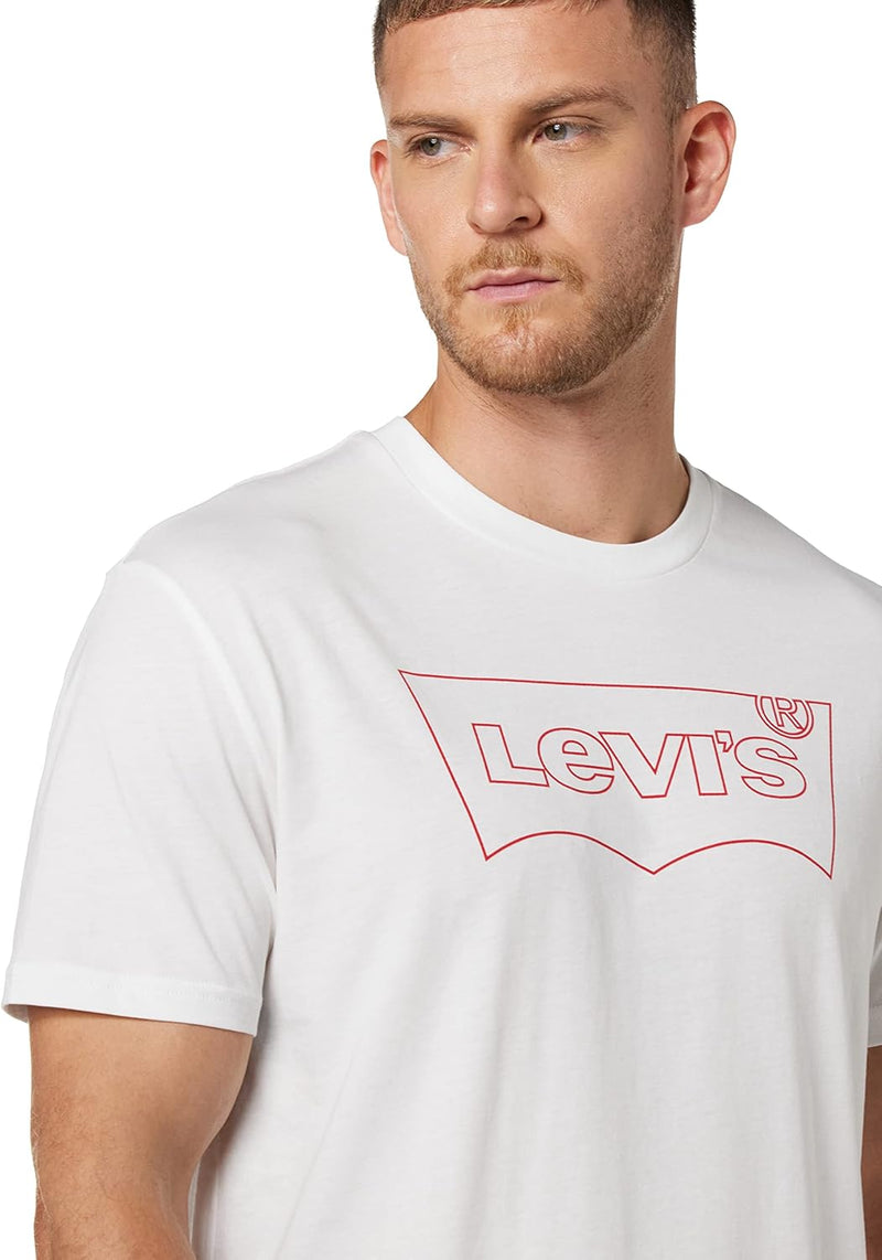 Levi's Men's Crewneck Classic Batwing Logo T-shirt