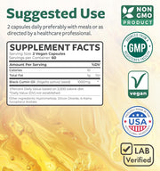 Black Seed Oil - 120 Softgel Capsules (Non-GMO & Vegetarian) Premium Cold-Pressed Nigella Sativa Producing Pure Black Cumin Seed Oil with Vitamin E - Each, 1000mg Per Serving