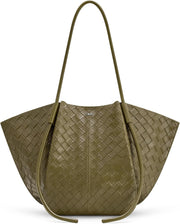 Women's Nala Wide Tote Bag - Olive Green