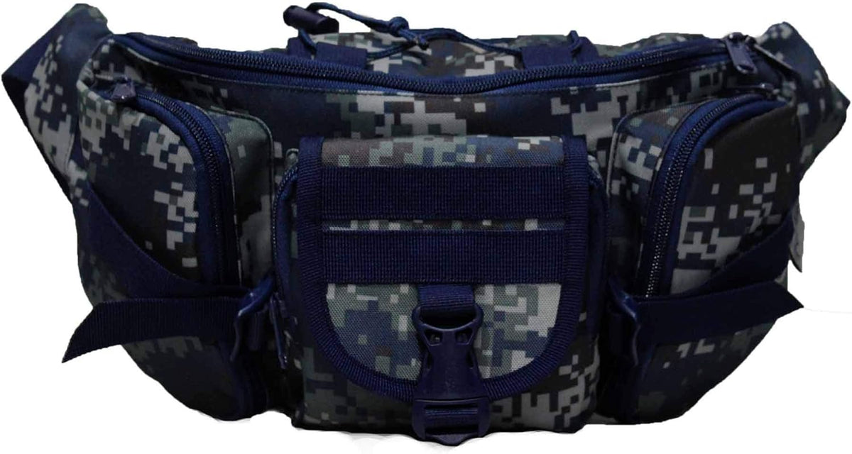 Trail Sports Waist Bag, Marpat Navy Camo, 18 35 9 cms, Fanny Pack – image 1