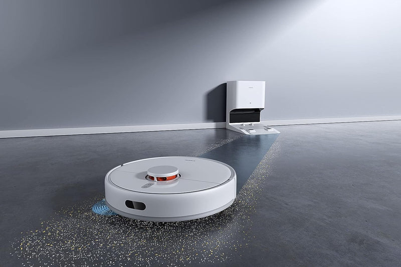 Xiaomi Robot Vacuum X10, 4000Pa Suction, LDS Laser Navigation, 5200mAh Battery (180 min Runtime), Automatic Dust Collection Station, 2in1 Vacuum & Mop, App & Voice Control