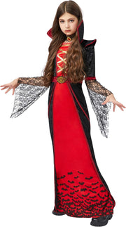 Spooktacular Creations Girls Vampire Costume, Deluxe Halloween Vampire Outfit, Victorian Gothic