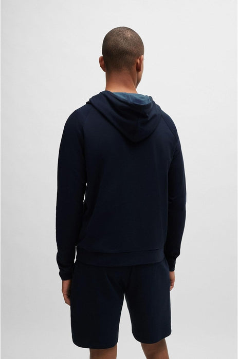 BOSS Men's Authentic Jacket H French Terry Zip Hoodie with Logo Detail