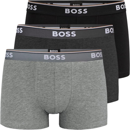 Men Boxer 3p Bm 10146061 07 boxers - Multi grey/anthracite/black