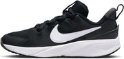 FLEX RUNNER 3 PS unisex-child LACED SHOES - Black/White