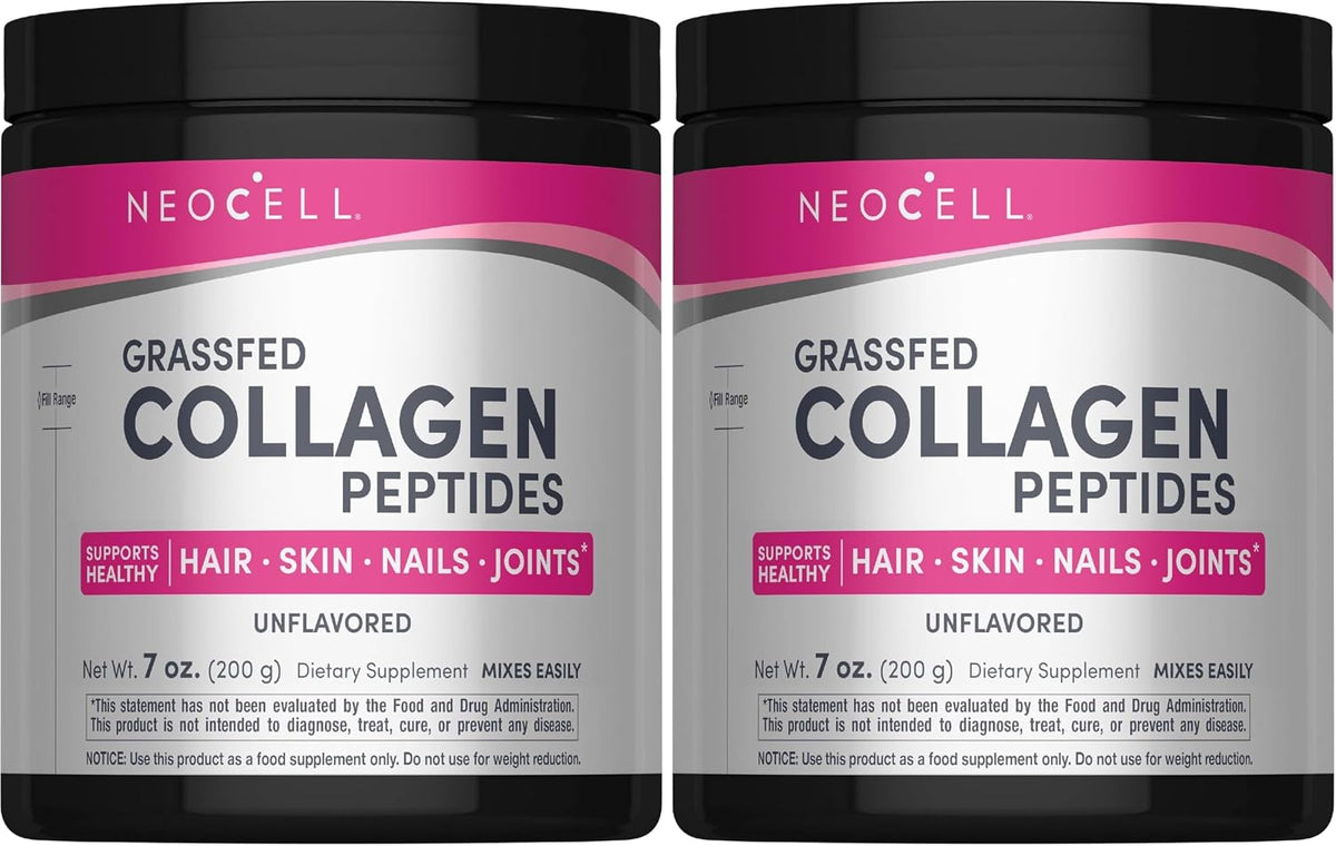 Grassfed Collagen Peptides Powder Type 1 & 3 Unflavored 10g Keto Certified & Gluten-Free & Grass-Fed & Easily Mixable 14.1 Oz (400g) – image 2