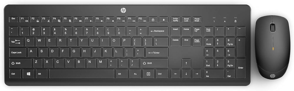 HP 230 Wireless Mouse and Keyboard Combo-Arabic-English (18H24AA)