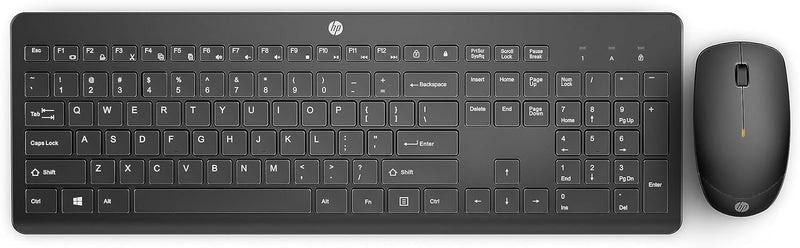 HP 230 Wireless Mouse and Keyboard Combo-Arabic-English (18H24AA) - With Accessories