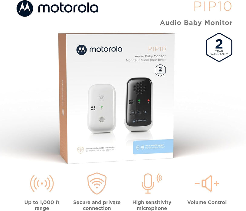 Motorola Nursery Audio Baby Monitor - PIP10