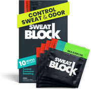 Clinical Strength DRIBOOST Antiperspirant Wipes - Treat Hyperhidrosis & Excessive Sweating for Men, Women, and Teens - 7 Days of Protection Per Wipe - Dermatologist Tested, Unscented,10 ct. - 10 Count (Pack of 1)