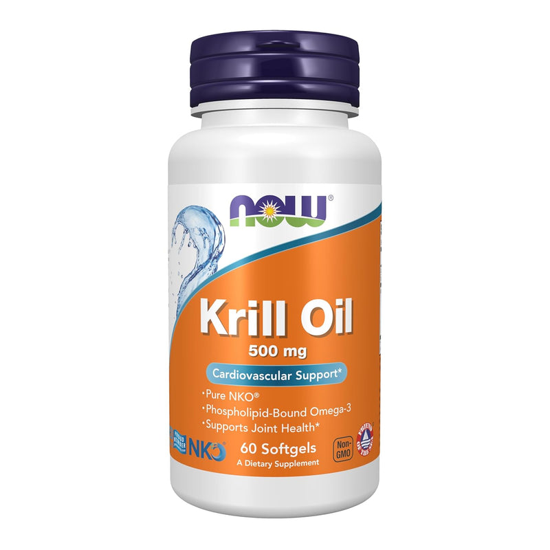 Now Foods Krill Oil 500Mg Softgels 60'S