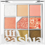 Glitterpedia Eye Palette Eye ShadowEye MakeupPoint Makeup VeganCosmeticsKorean CosmeticsDailymatteglittershimmerpearldailypartysparkling (N1 All of Glitter) - citrus