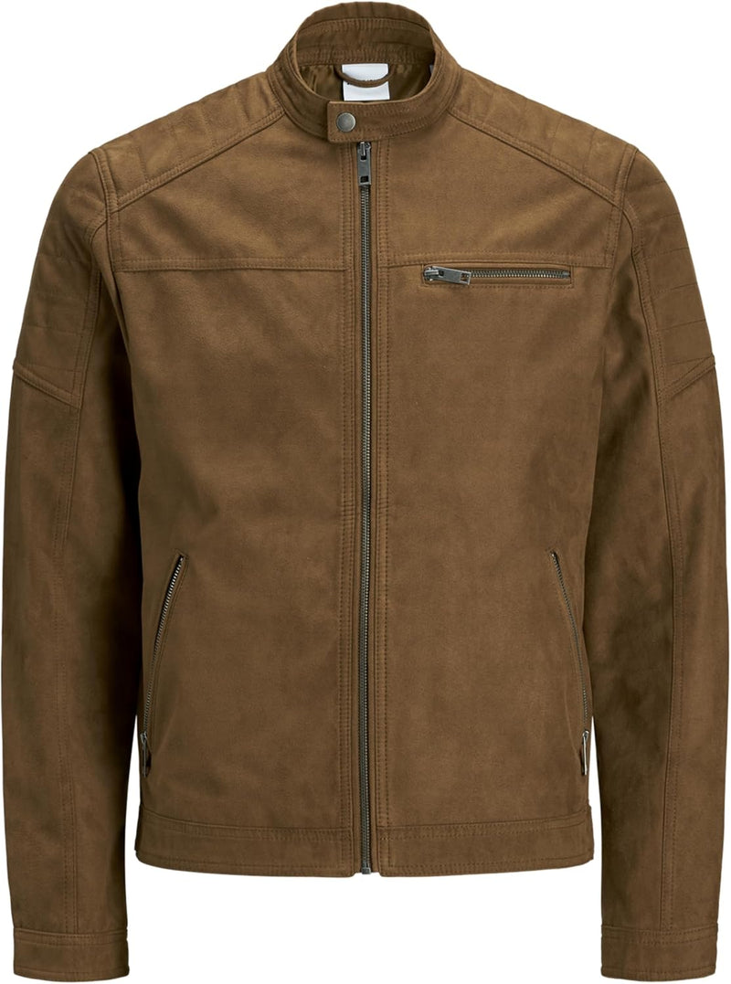 mens Rocky Jjerocky Noos Blouson Classic Jacket Jacket - Cognac