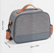 Lunch Box for Kid Boys Girls Teen Adult, Waterproof Reusable Lunch Bag, Large Capacity Insulated Lunch Bag Reusable Lunch Bags Lunch Tote Bag for Office School Picnic
