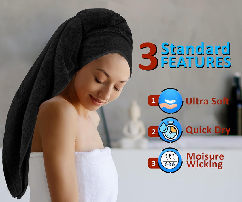 Bliss Casa - Luxury Hand Towels (40 x 70 cm) - 100% Combed Cotton, Ultra Soft and Highly Absorbent, Hotel & Spa Quality Hand Towels