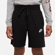 Boy's B Nsw Short Jsy Aa Shorts - BLACK/WHITE/(WHITE)