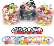 Shining Diva Fashion 20 pcs Combo Elastic Hair Bands Ties Accessories for Kids Baby Girls Women (rrsd14744hb), Onesize, Rubber, No Gemstone