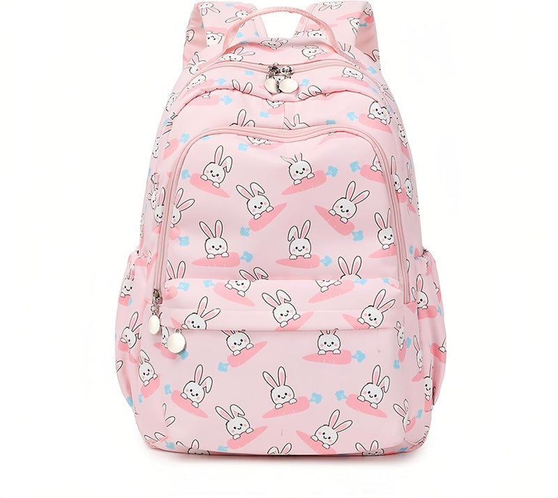 Mfikaryi Cute Cat Casual Daypack Teens Elementary School Backpack Students Bookbag for Girls Boysâ€¦