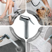 You Bella Shattaf Set, Bidet Sprayer for Toilet with 47inch Stainless Steel Bidet Hose, Wall Mounted Handheld Bathroom Spray for Personal Hygiene, Chrome