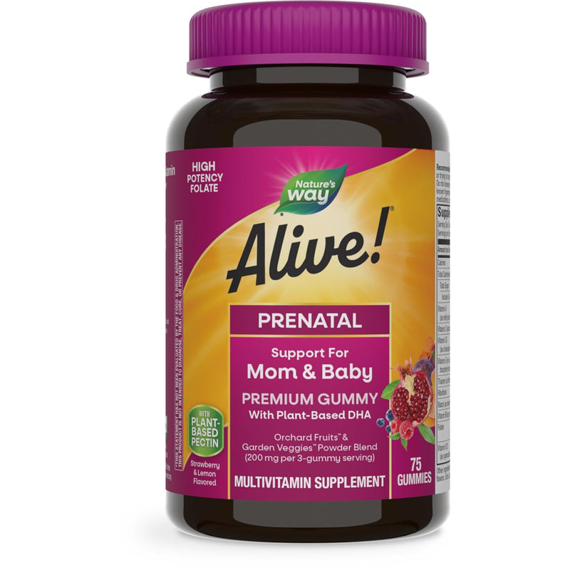 Nature'S Way Alive Prenatal Gummy 75'S
