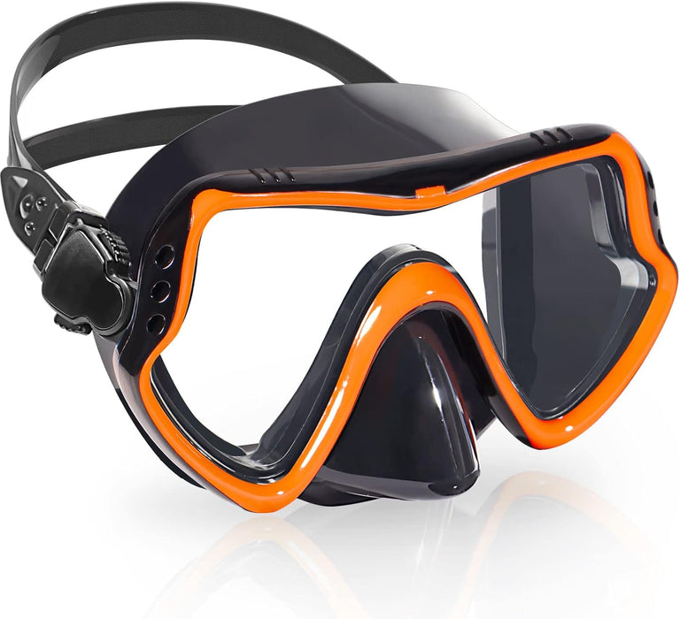 Kids Swim Goggles Diving Mask with Nose Cover for Youth Anti-Fog Clear View