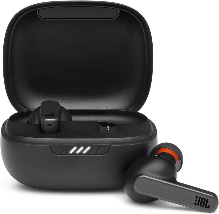 JBL Live Pro+ TWS True Wireless Noise Cancelling Earbuds, Powerful Signature Sound, ANC + Smart Ambient, 28H Battery, Charging, 3-Mics Technology, Dual Connect, Water Resistant - Pink