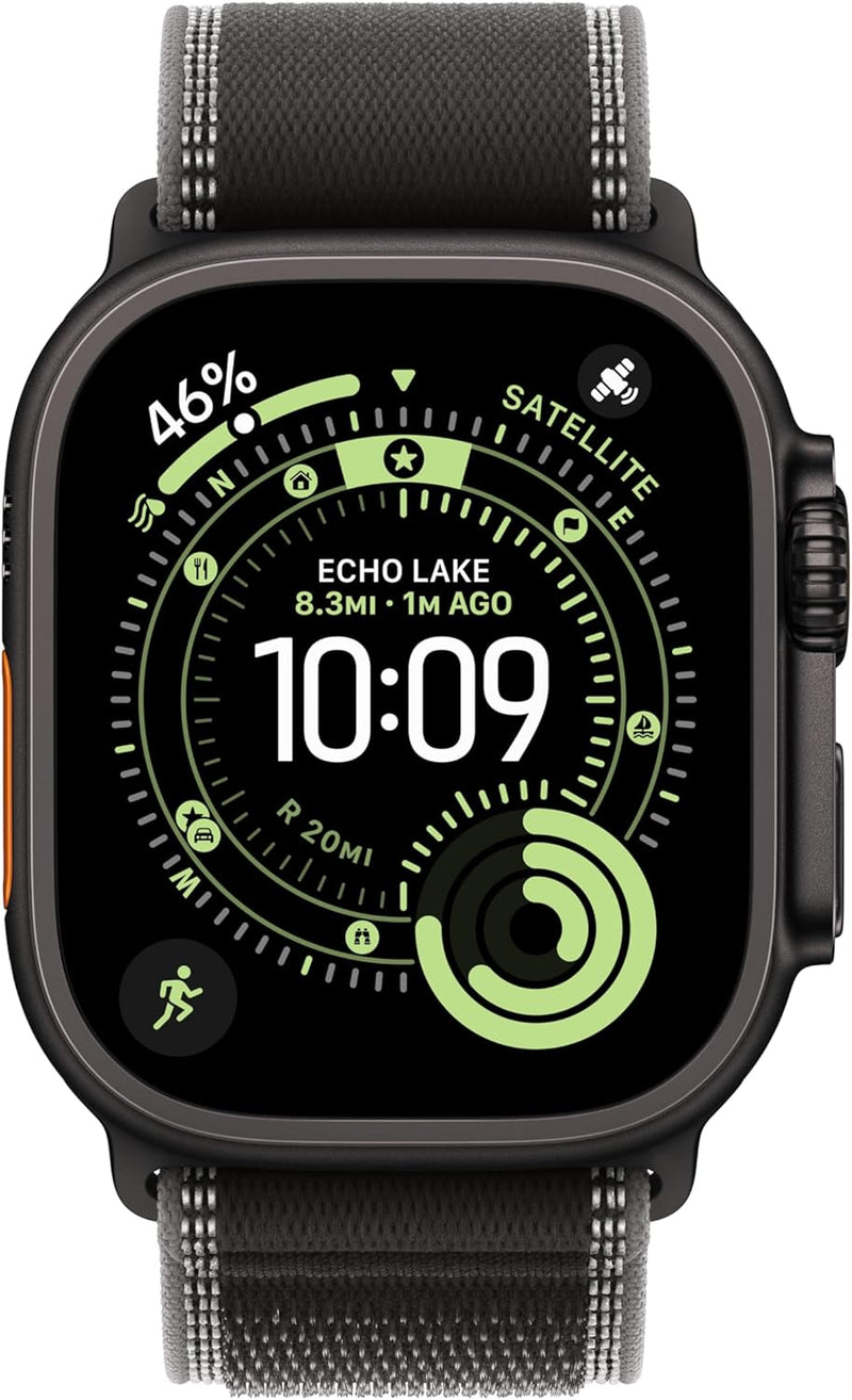 Watch Band - Trail Loop - 49mm - Black/Charcoal - M/L