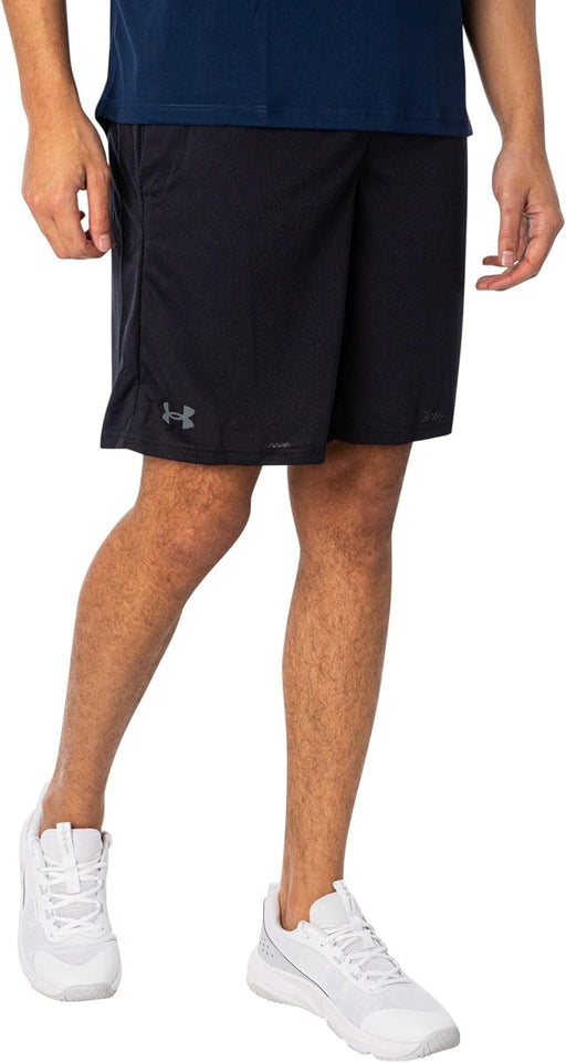Mens Tech Mesh Sport Shorts - Black / / Pitch Gray
