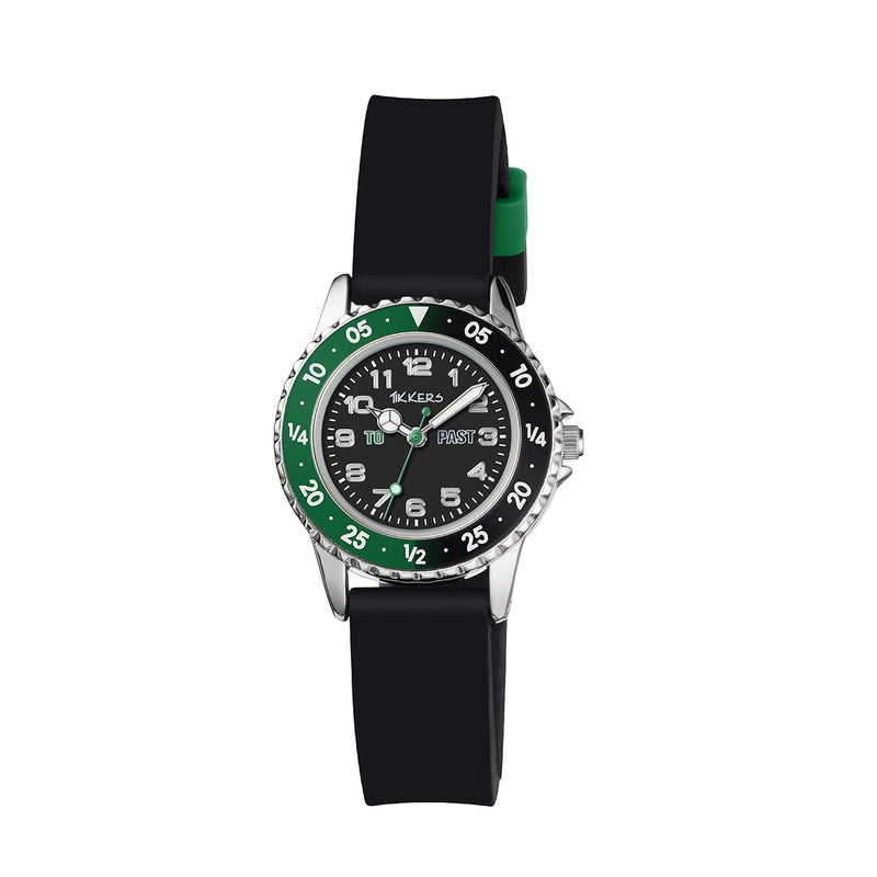 Tikkers Boy's Analogue Quartz Watch with Silicone Strap TK0139