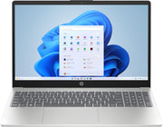 HP Laptop 15-fd0050ne, 15.6" FHD, 13th Gen Intel Core i5, 8GB RAM, 512GB SSD, 2GB NVIDIA GeForce MX570, Windows 11 Home, En -Ar KB, Natural silver - 9P2X1EA