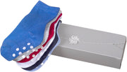 Silky Toes Baby Boy Girl Infant Socks 6Pk (2-3T, Basic Multi Boys (6 Pairs))