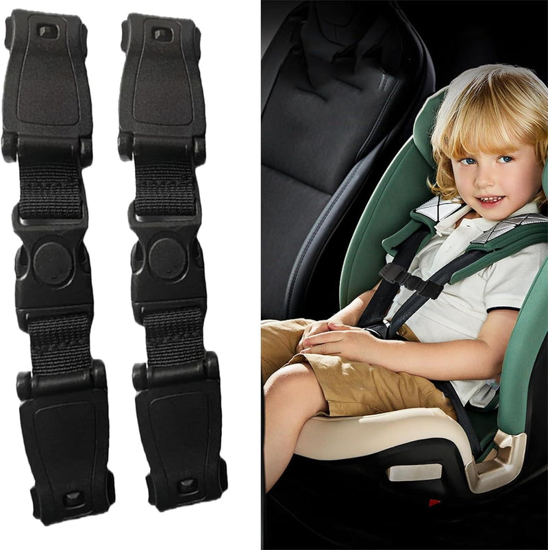 Clips for Portable Child Safety Seat & Baby Stroller, Clips for Car Seat Baby (2, standart)