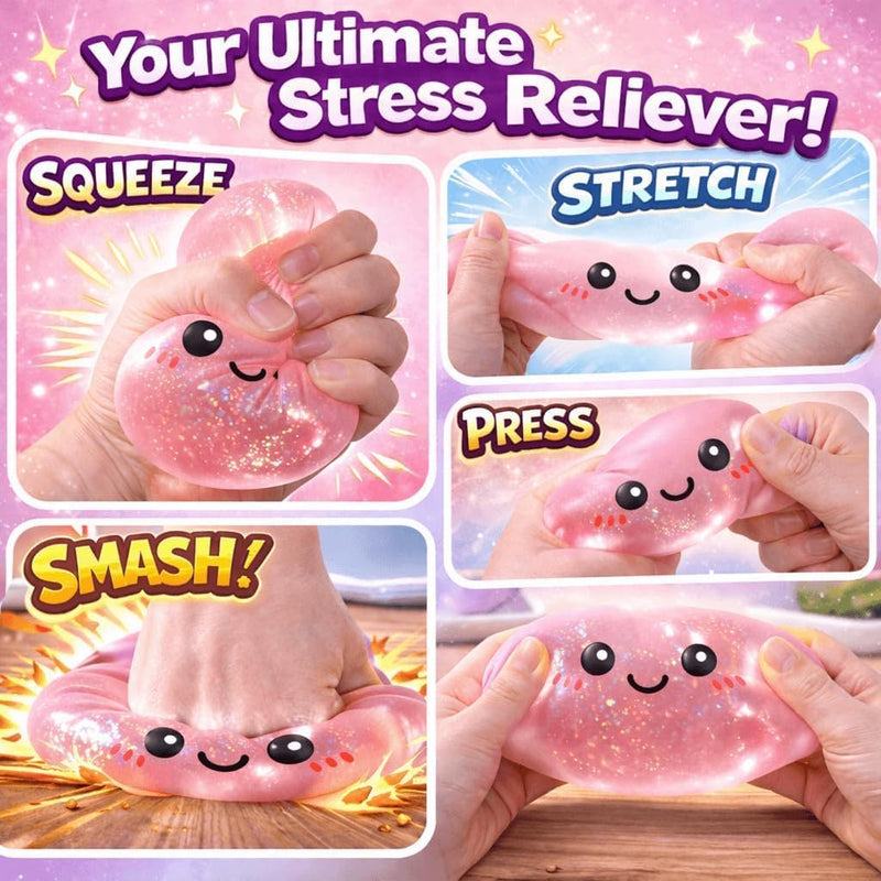 SLEEPHEAD Dumpling Squishies Mystery Box Squeeze Toy, Squishy Dumpling Fidget Toys for Adults, Stress Relief Sensory Toy