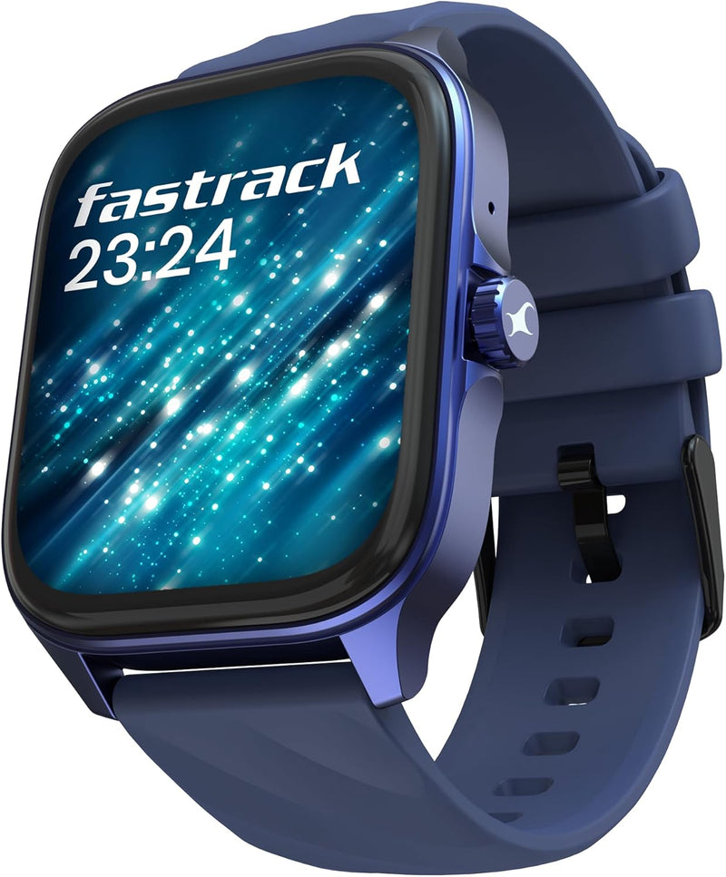 Fastrack Astor FS1 Pro Smart Watch, 1.97' AMOLED Display, Bluetooth Calling, 100+ Sports Modes, SpO2 & Heart Rate Monitoring, Women's Health, IP68, Up to 5 Days Battery, Functional Crown