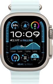 Apple Watch Band - Ocean Band - 49mm - Ice Blue - One Size